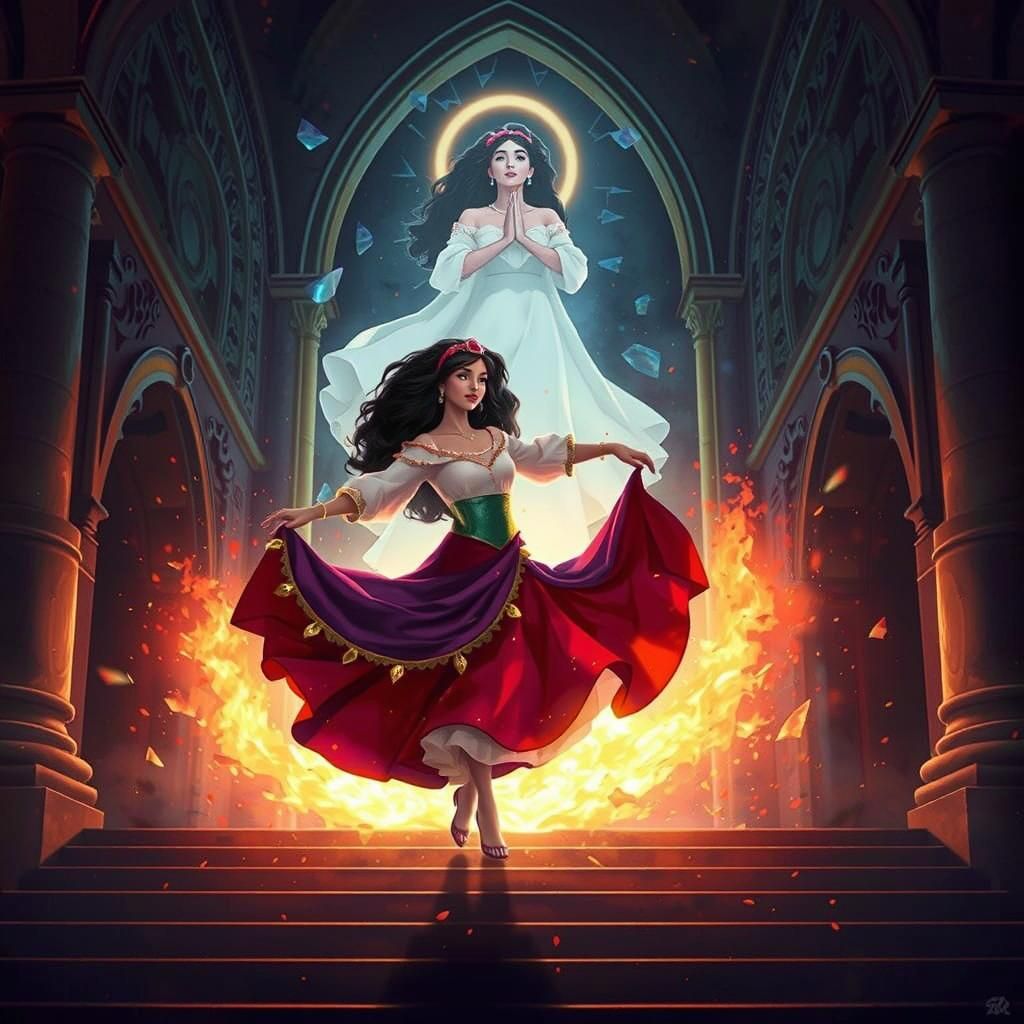 Disney Duality challenge: Esmeralda 1