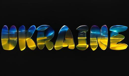 Iridescent 3D Poster Art in 8K Resolution