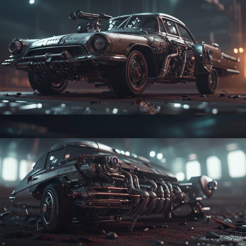 Creepy Sci-Fi Buick 8 in Unreal Engine 5
