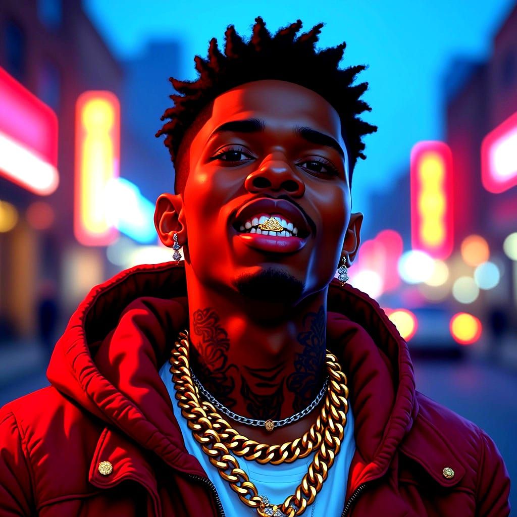 AI Image of Lil Baby