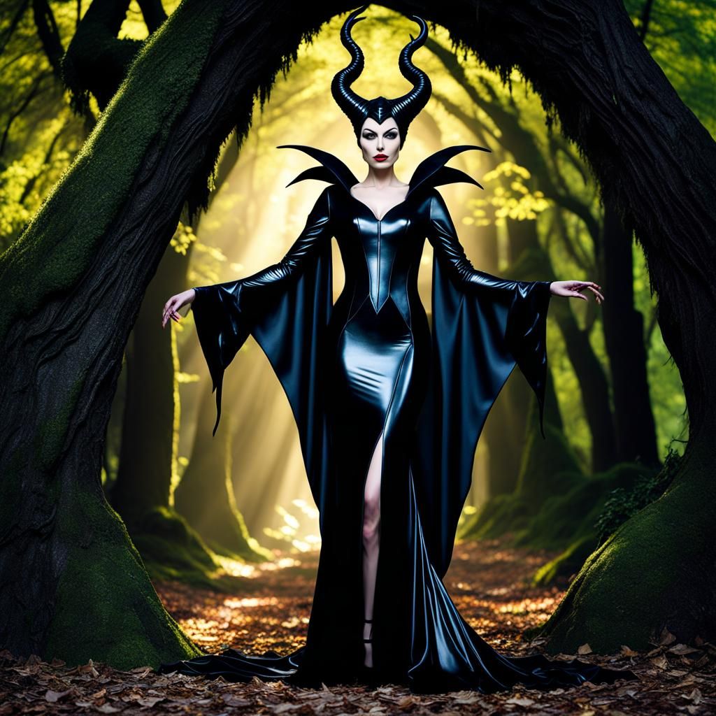 Maleficent from the tale of Sleeping Beauty