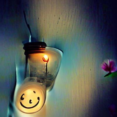 Candle in Darkness: Hope and Resilience