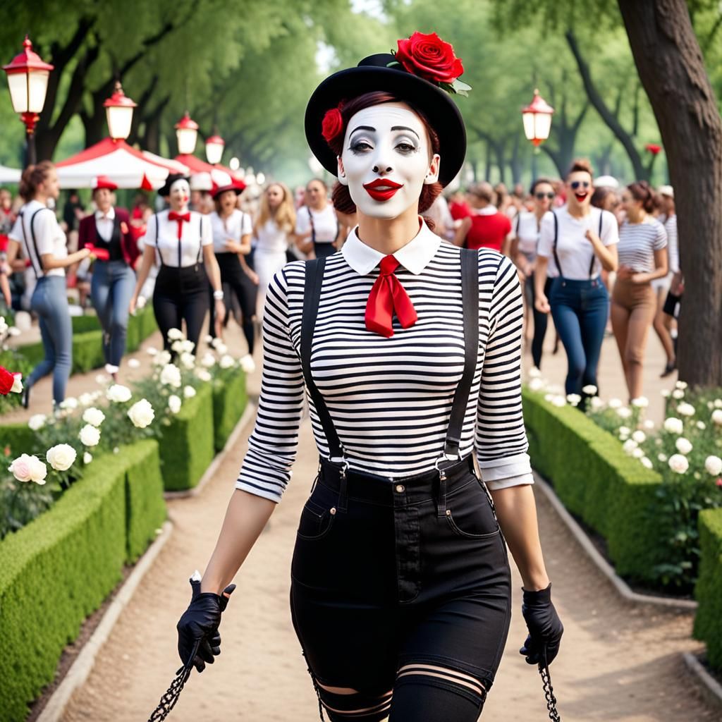 Mime artist