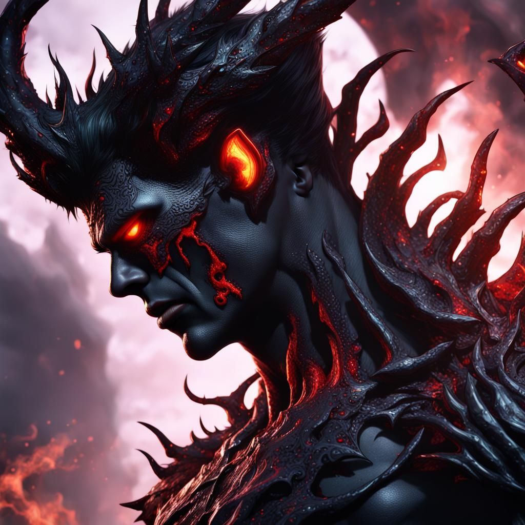 Anime Demon Male HD Profile Picture