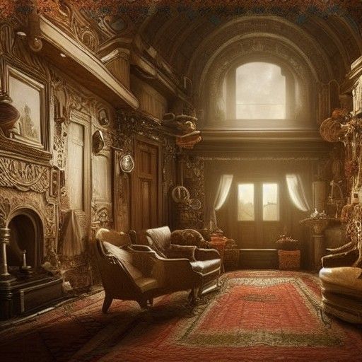 Inside a Time Traveler's Home: Digital Matte Painting