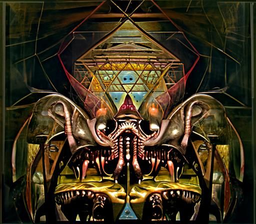 Non-Euclidean Organisms after the collapse of Spacetime. 3
