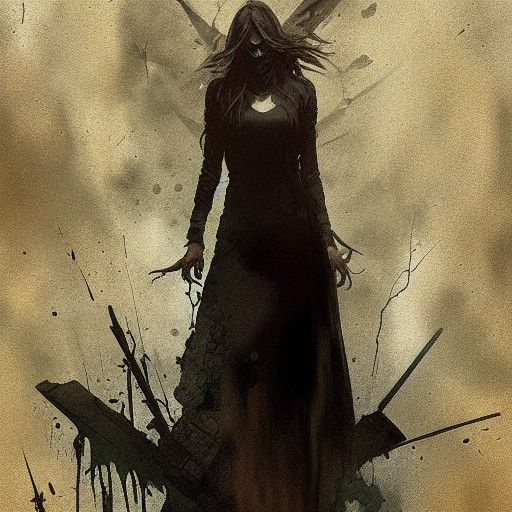 Tormented Soul Seeks Vengeance in Grunge Style