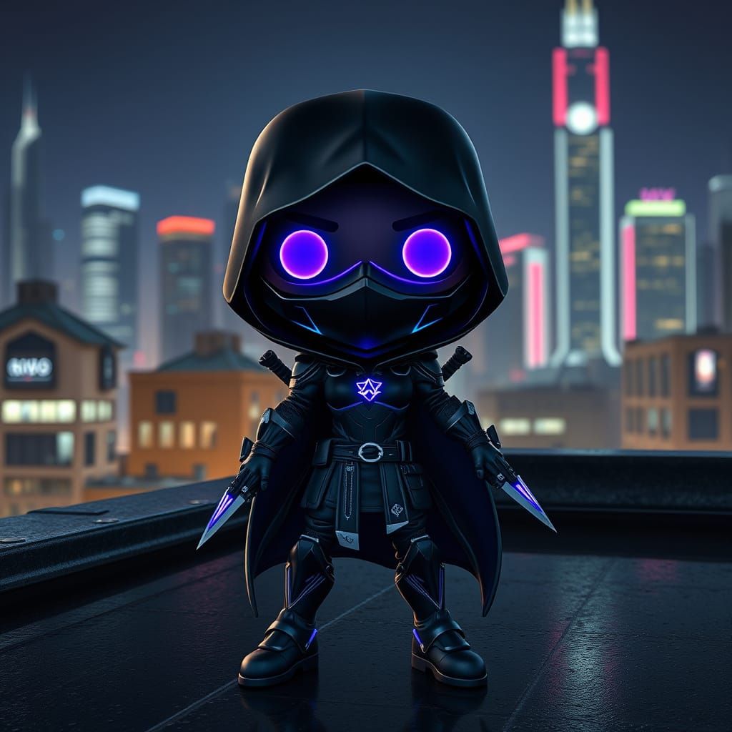 Cyberpunk Assassin Funko Pop Vinyl Figure