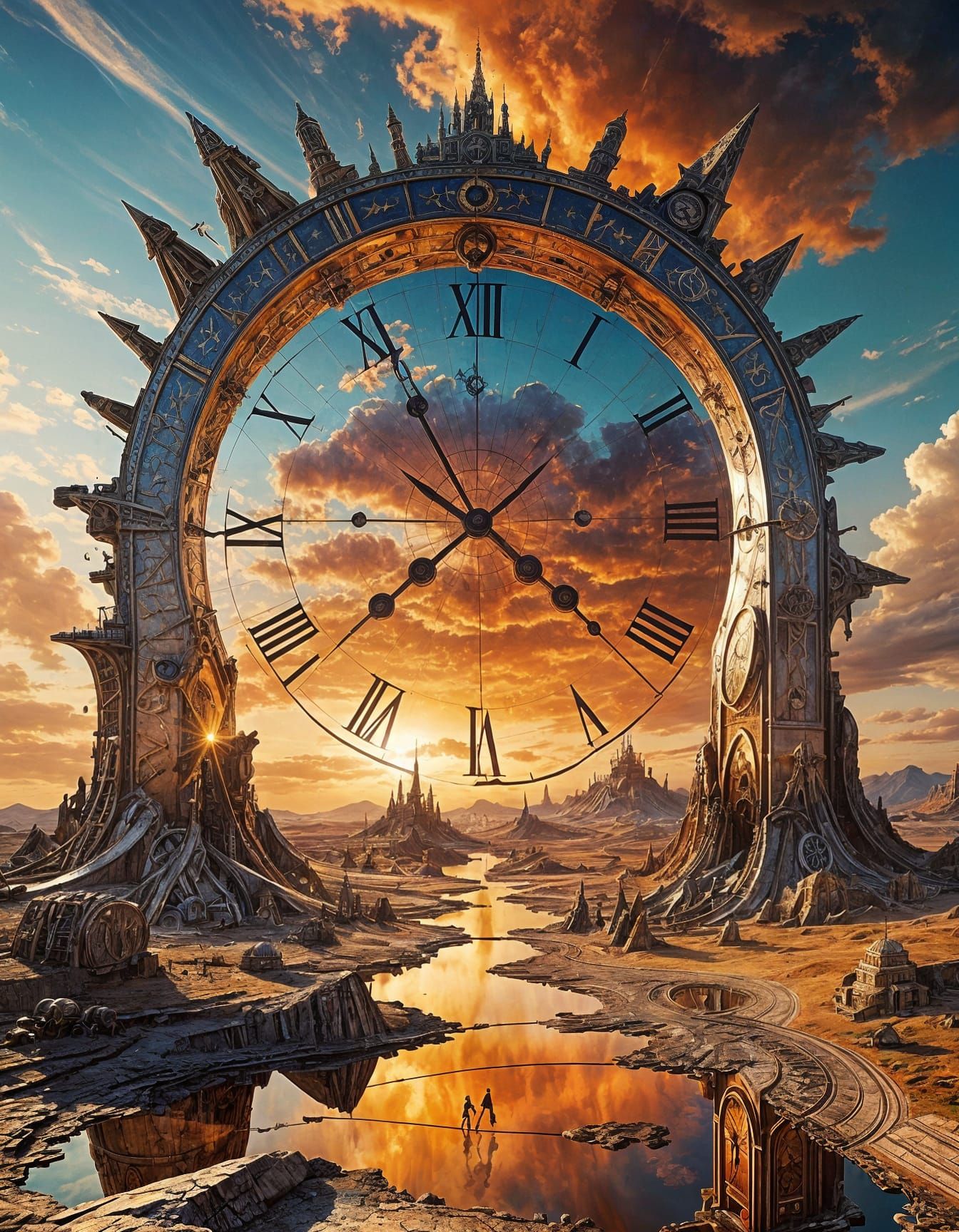 Surreal Stargate Opens onto Dali-esque Dreamscape