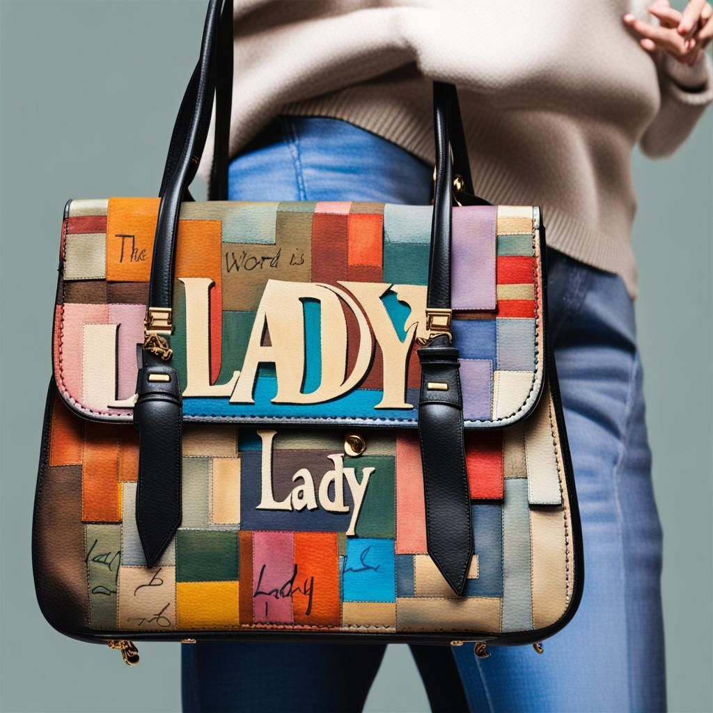 Colorful Repeating Text Pattern in Post-Impressionism Style