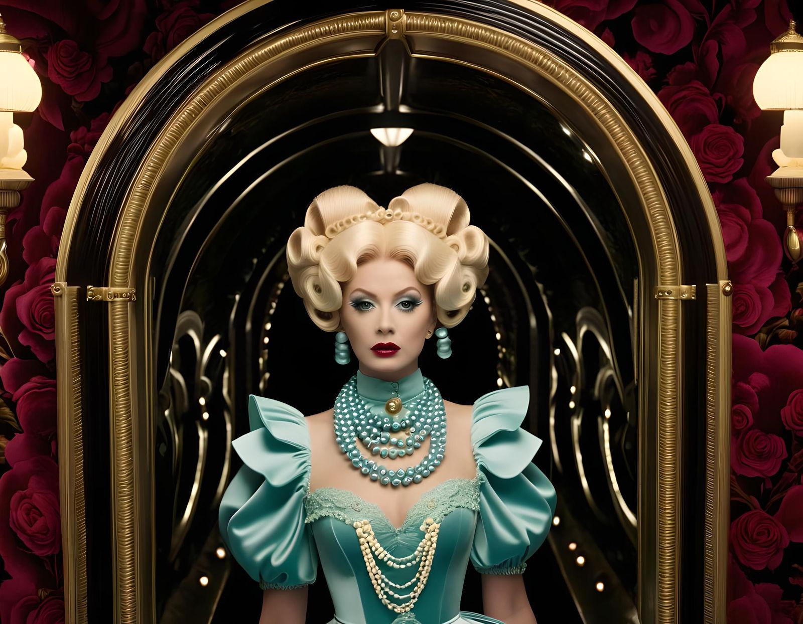 Surreal Steam-Nouveau Dreamscape