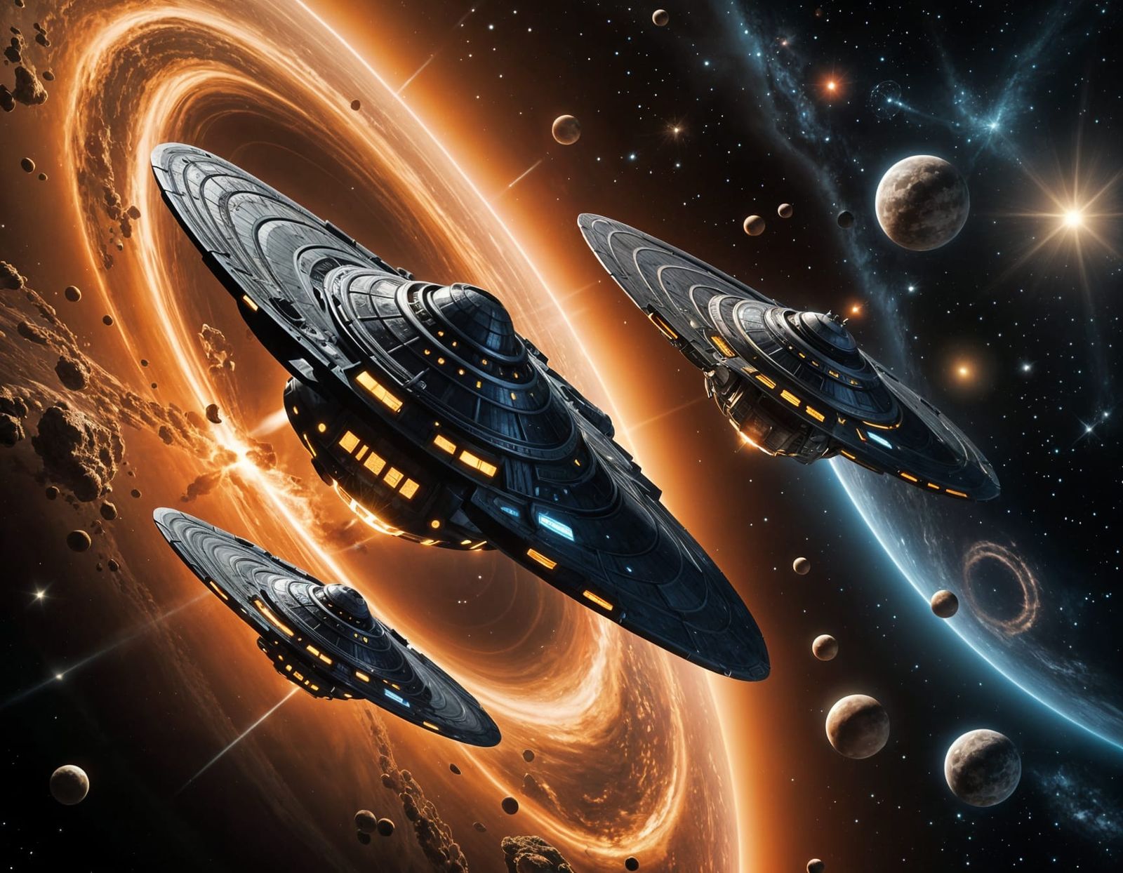 Space ships just for fun