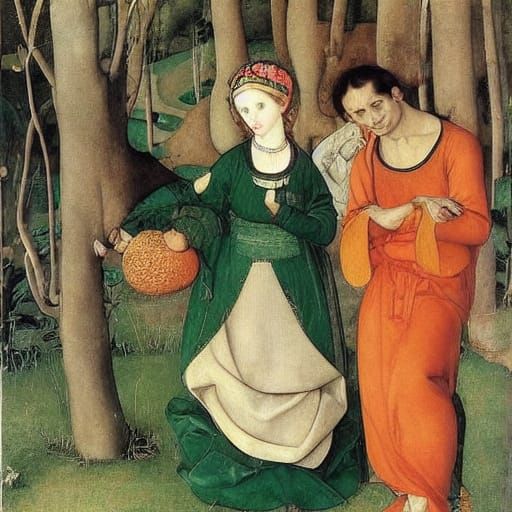 Vampire and Mouse Celebrate Chewed Carrot Day as Renaissance...