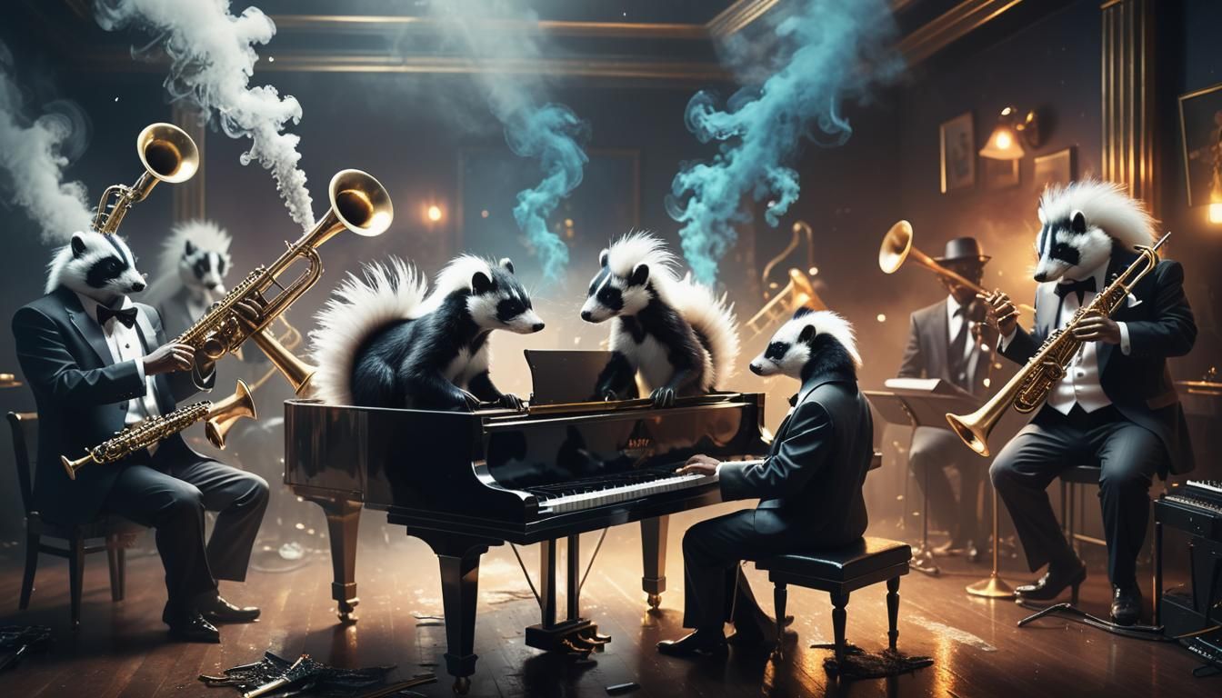 Skunk Jazz Band: Blues in a Smoky Club