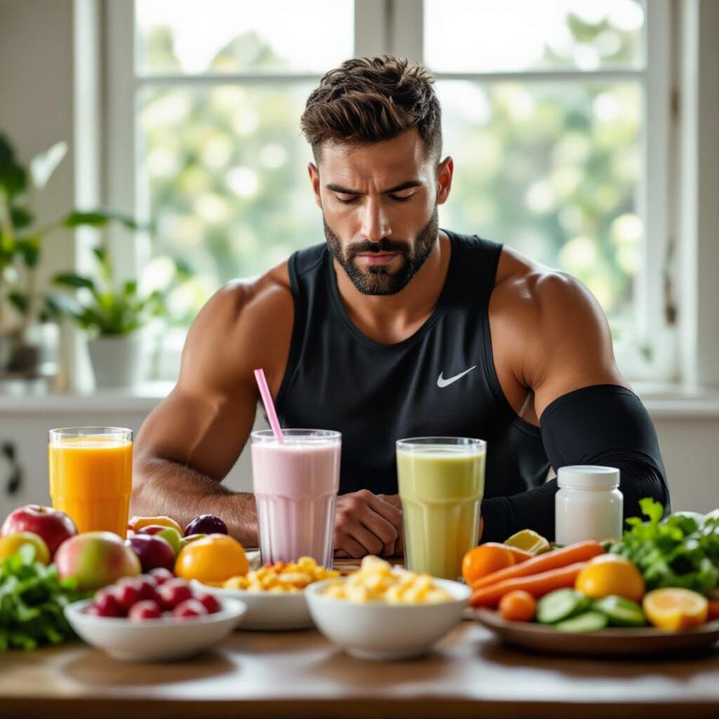 Athlete Recovers From Injury With Nutritional Foods