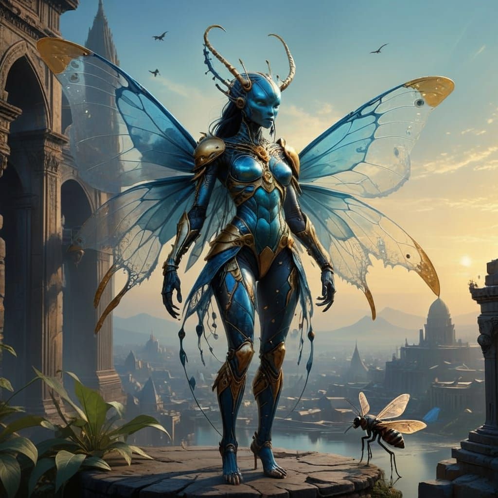 Insectoid Commander:  I