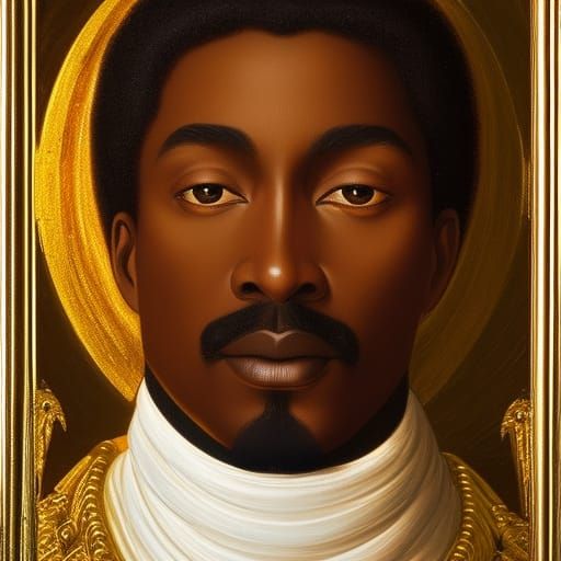 Archangel Michael in Gustave Doré Style