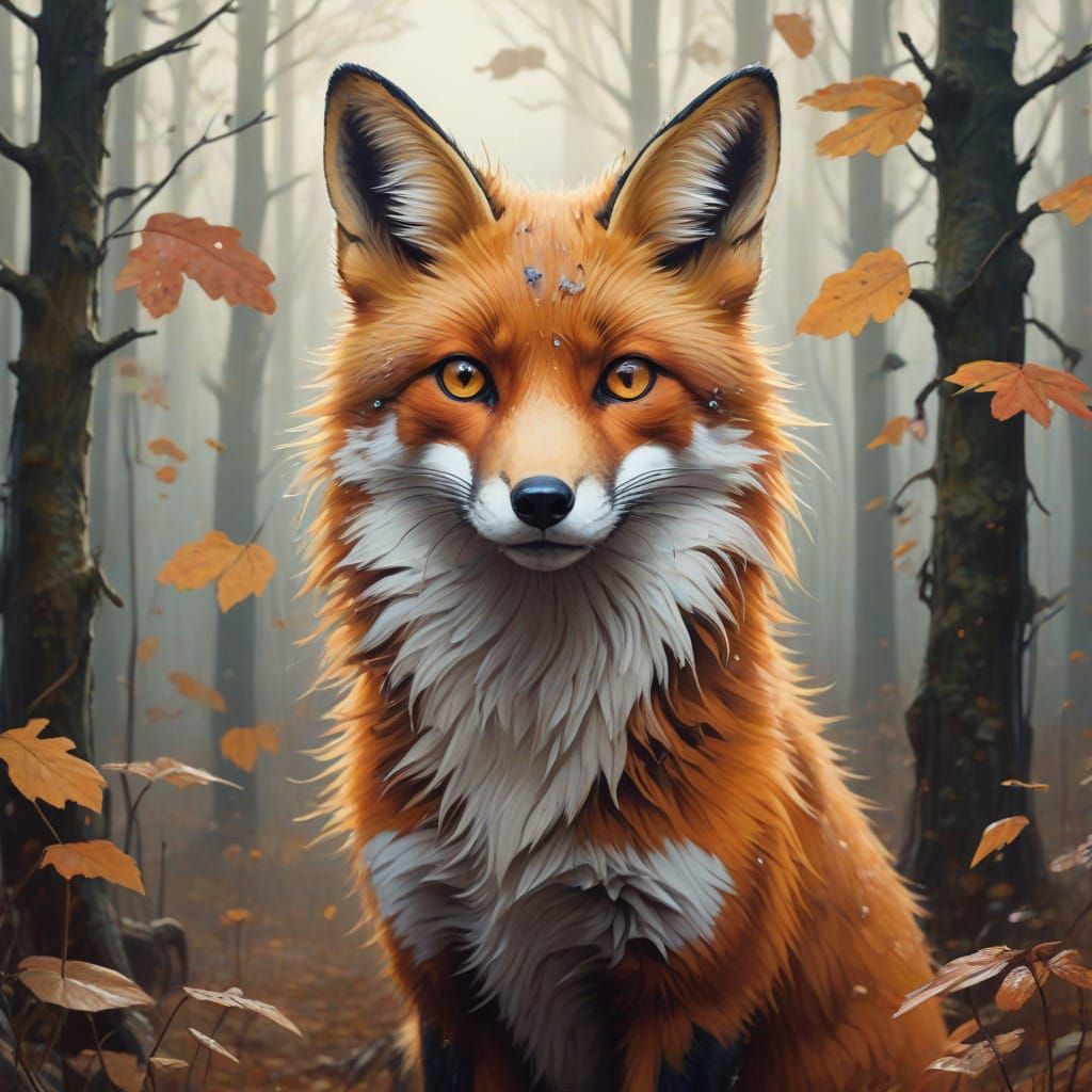 Russet-furred fox