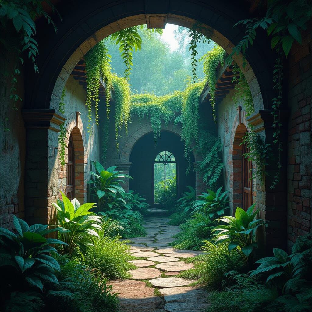 Mysterious Plants in Secret Hidden Gardens