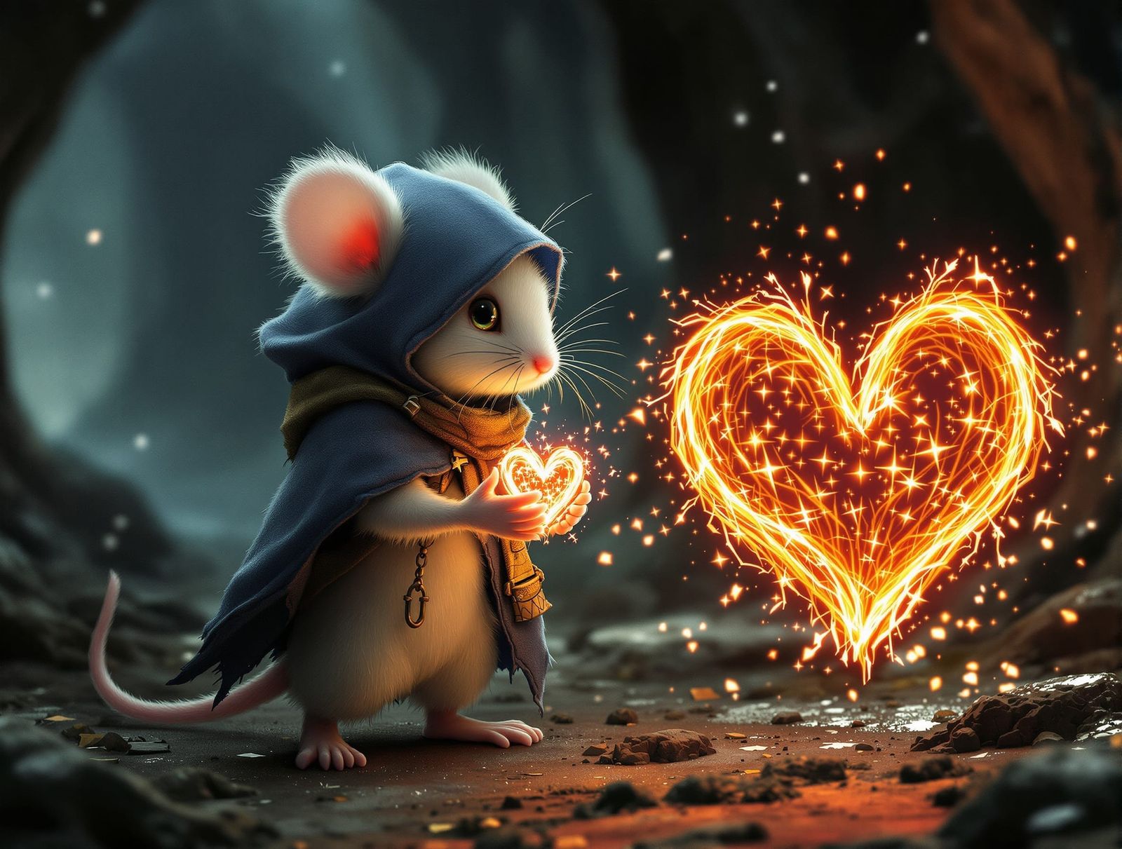 Mouse-Like Merchant Illuminates Dark Caverns