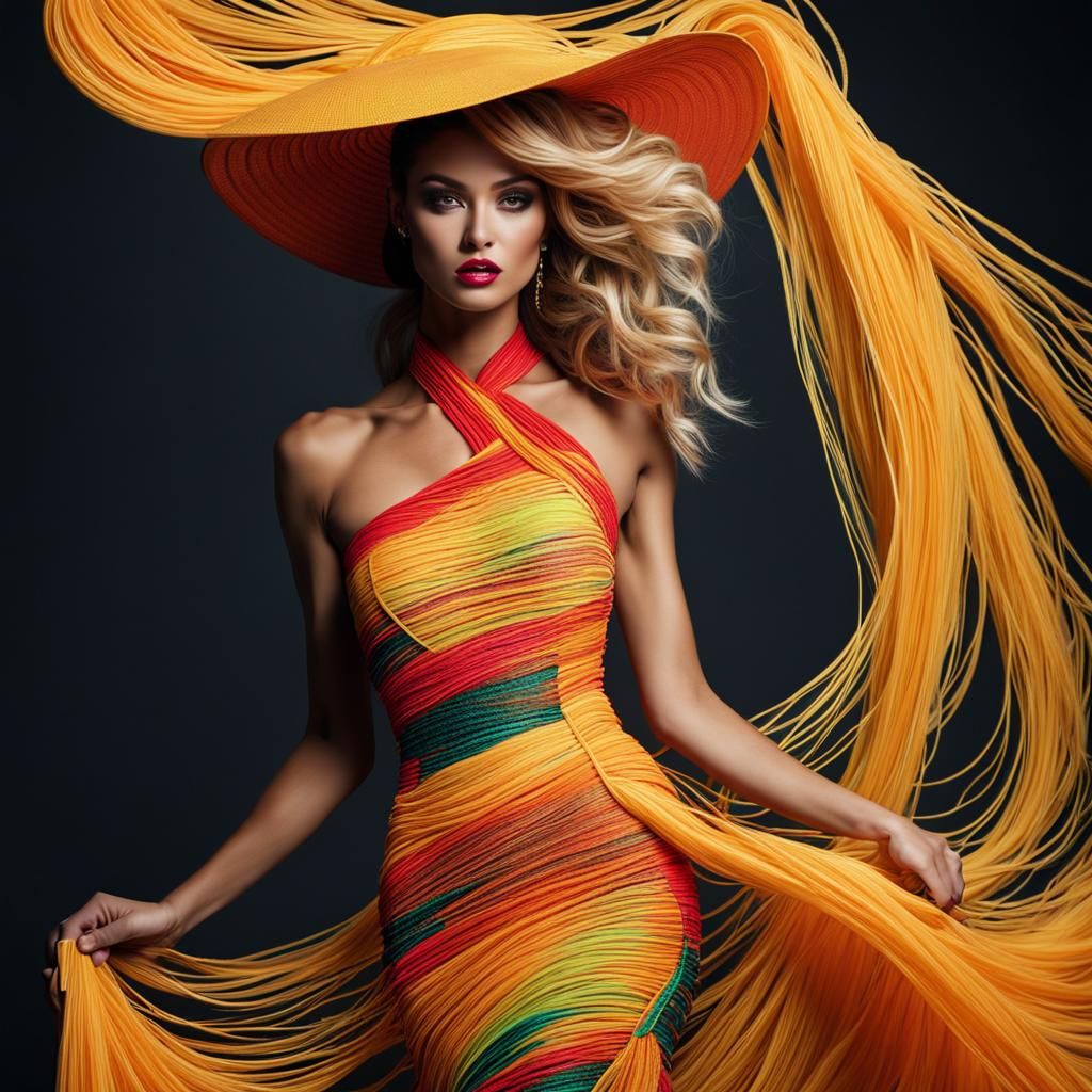 Vogue "Spaghetti Strap" Couture👄