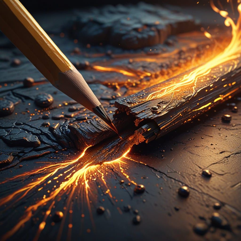 Pencil Drawing Comes to Life: Digital Matte Painting