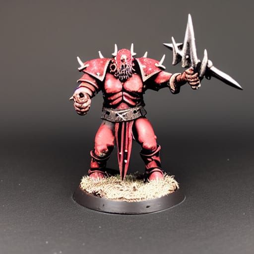 Wrathful Khorne: Embodiment of Rage and Bloodlust