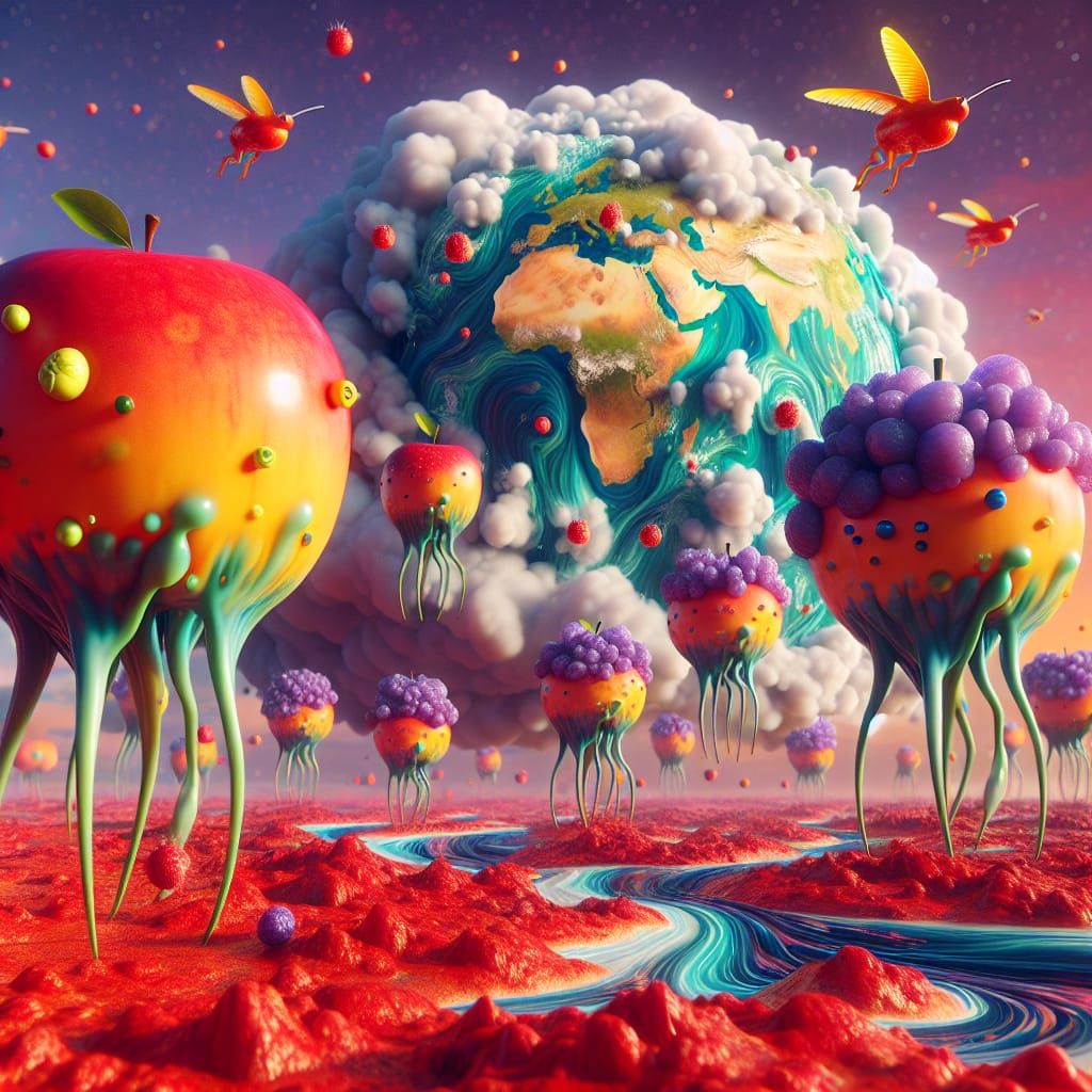 Earth in the Year 252525: A Hyperrealistic Future