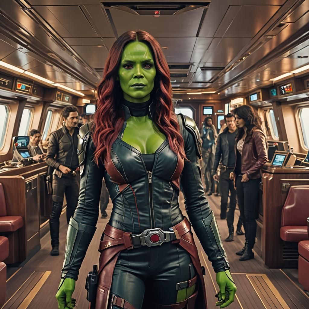Gamora on Vacation: Cruise Ship Adventure