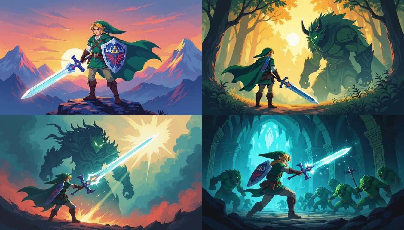 Badass Legend of Zelda Fan Art