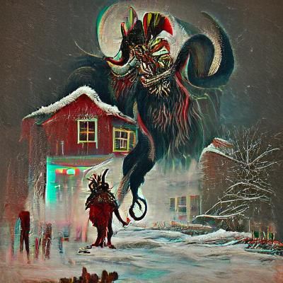 Terrifying Krampus: Alpine Christmas Devil