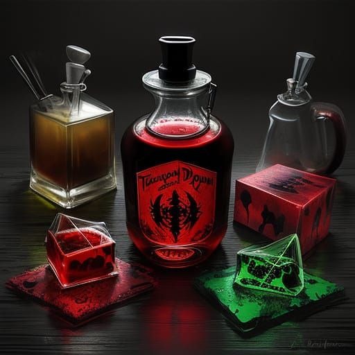 Jason Todd Brewing Magical Potions