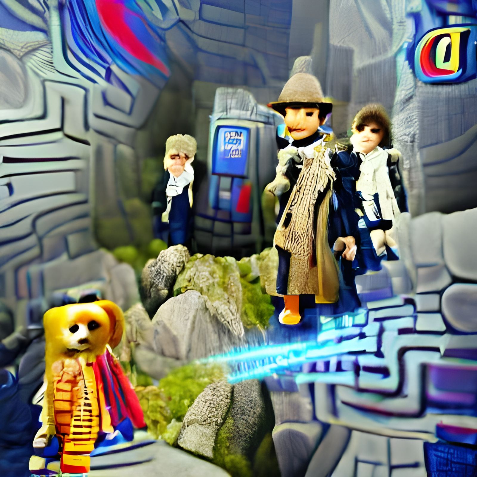 Abstract Conceptual Design with Flowing Shapes