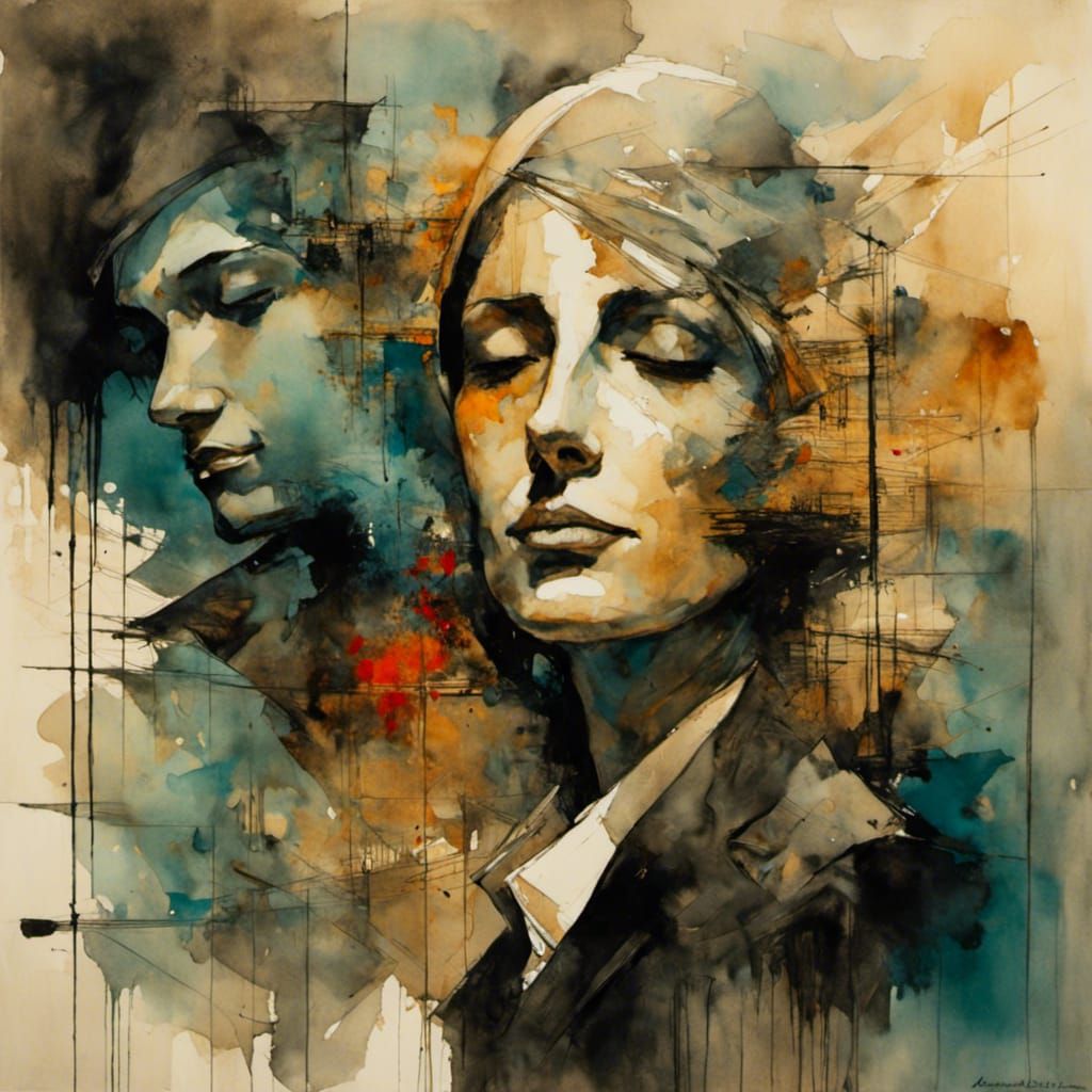 Colorful Cubism: Money for Nothing