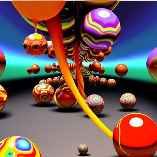 Psychedelic balls