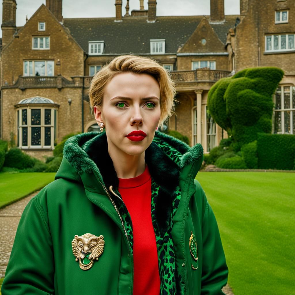 Scarlett Johansson as Slytherin Mean Girl