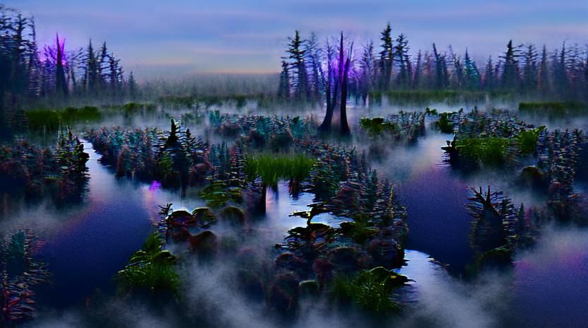 Enchanted Forest Swamp in the Feywild