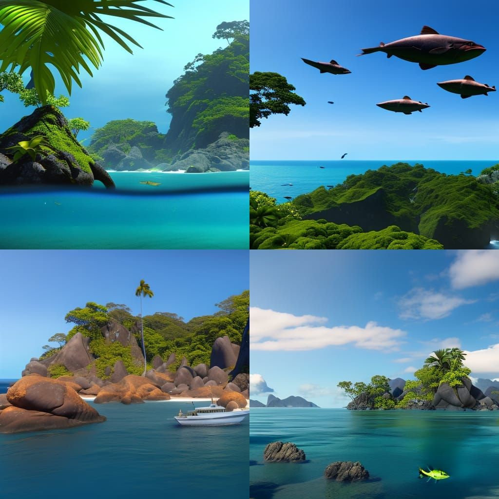 Snorkeling in Costa Rica with Colorful Fish