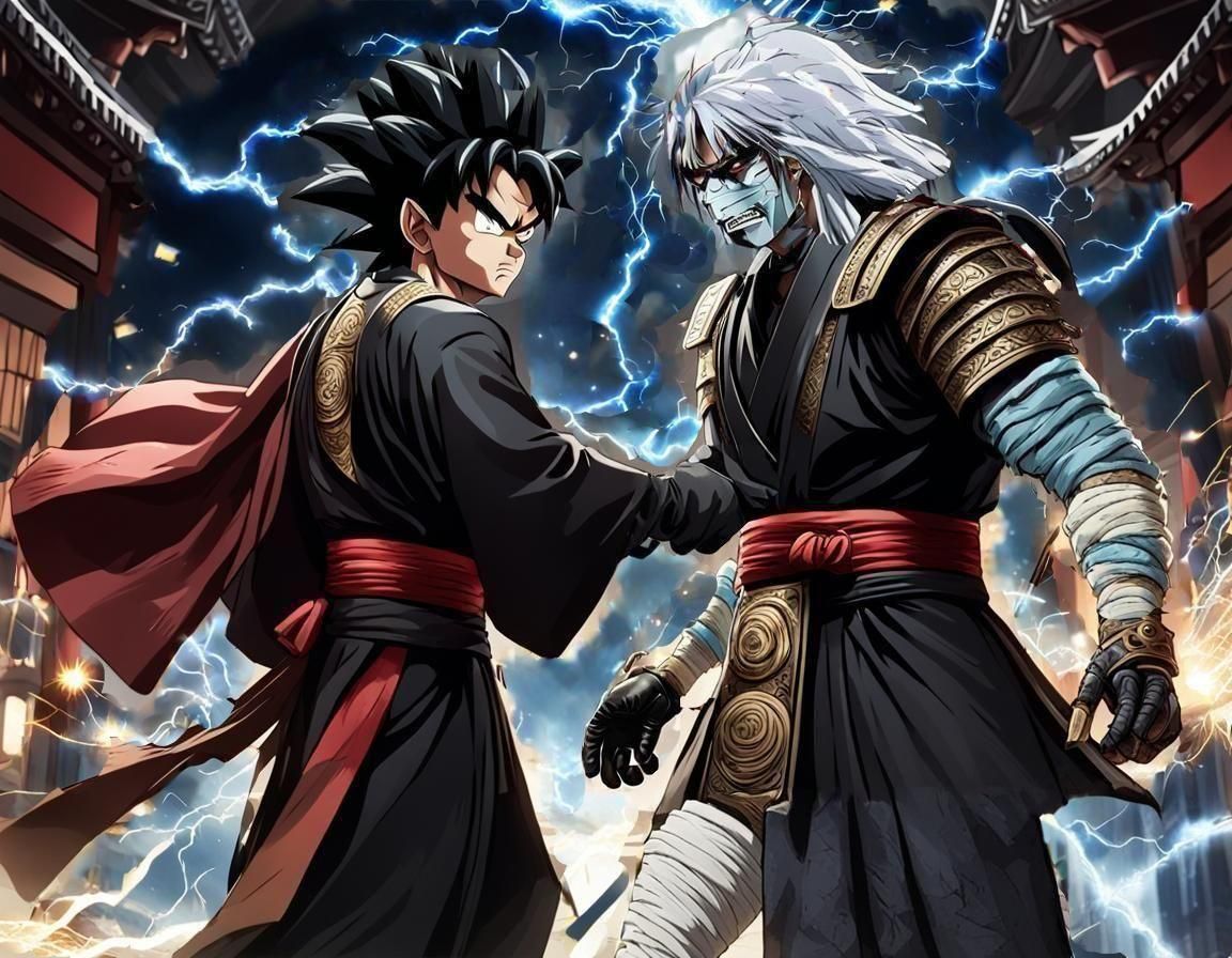 Dragonbsl Z’s Black Goku vs. Makato Shishio of Rurouni Kensh...