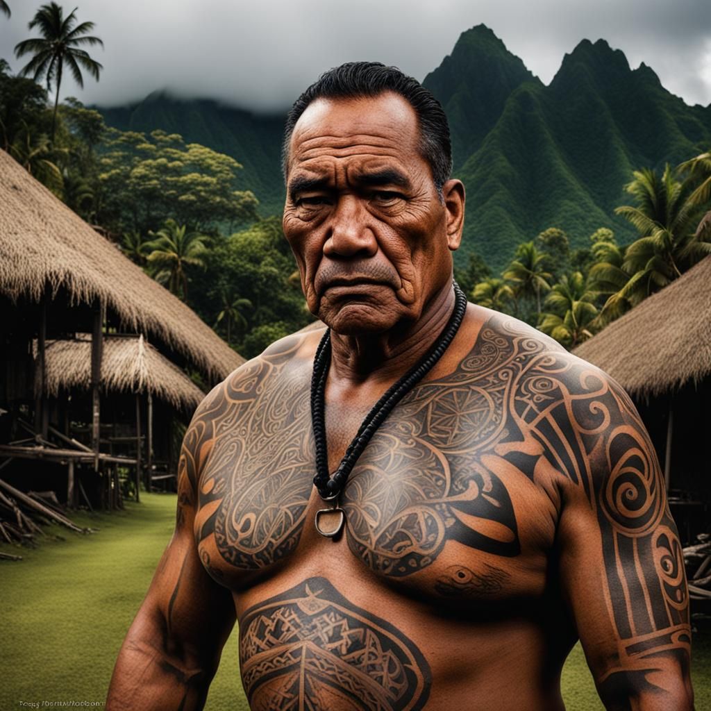 Sinister Samoan Tattoo Mystery: Detective in a Village