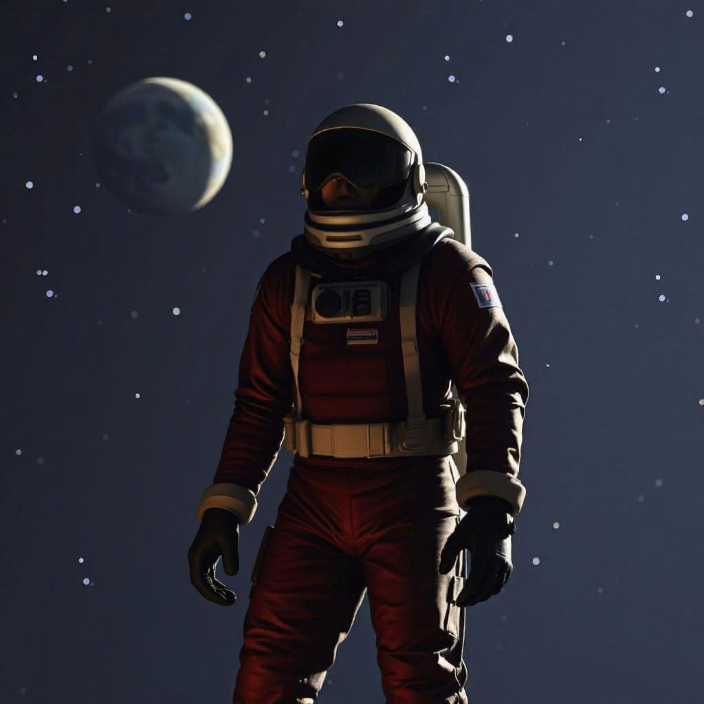 Rocket Man Alone in Space