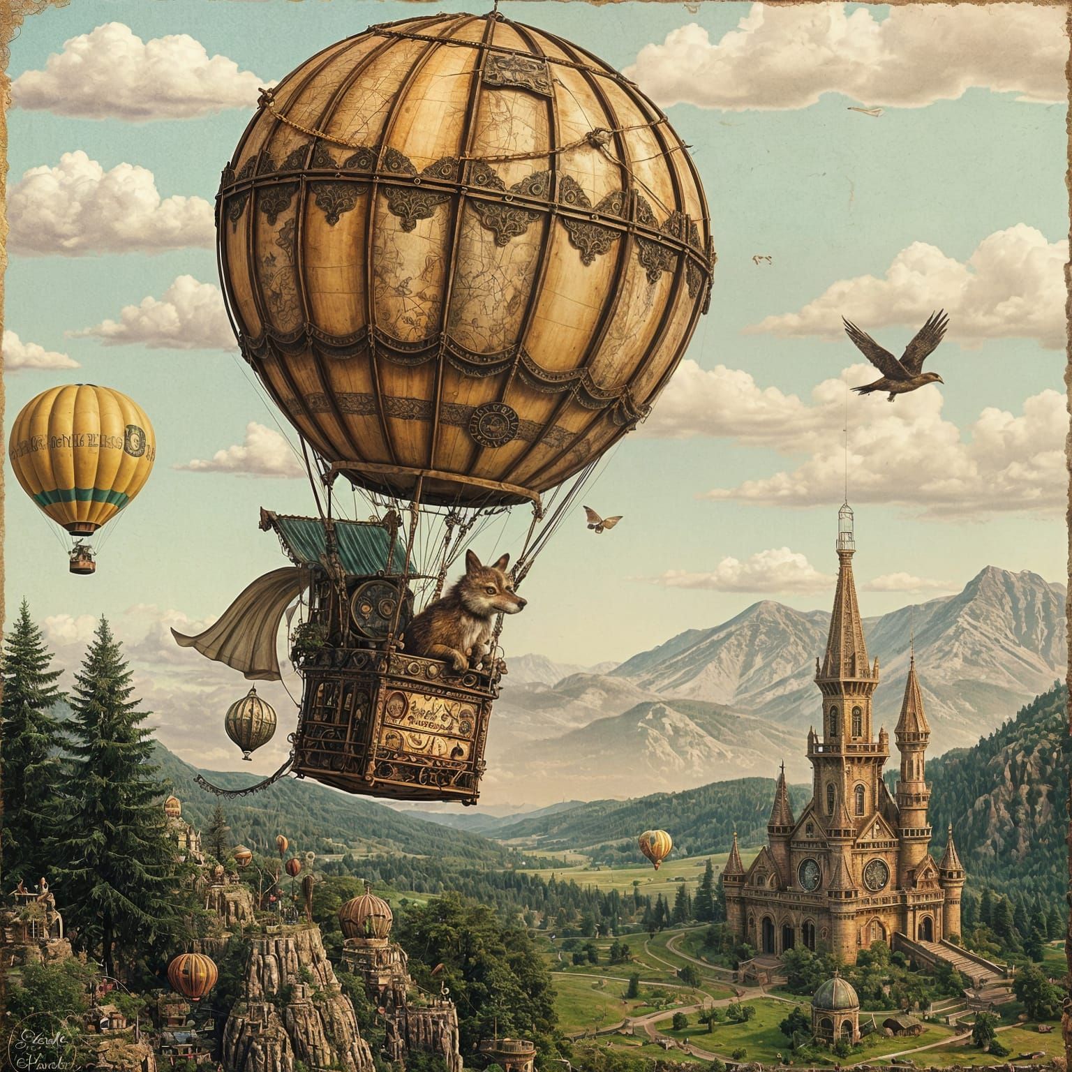 07062025 Community Challenge - Hot Air Balloon, Woodland Cre...