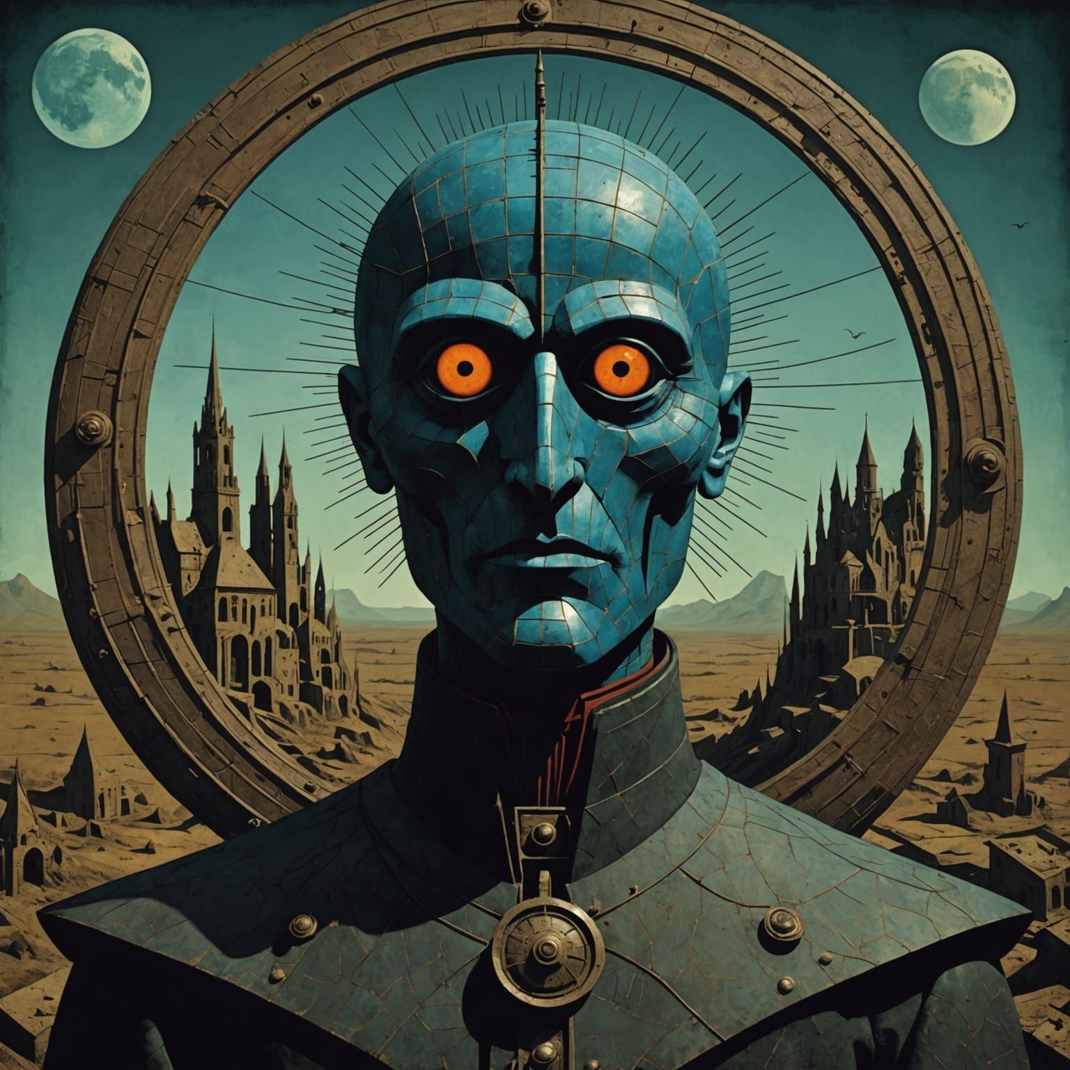 Grimdark Surrealism Inspired by Max Ernst