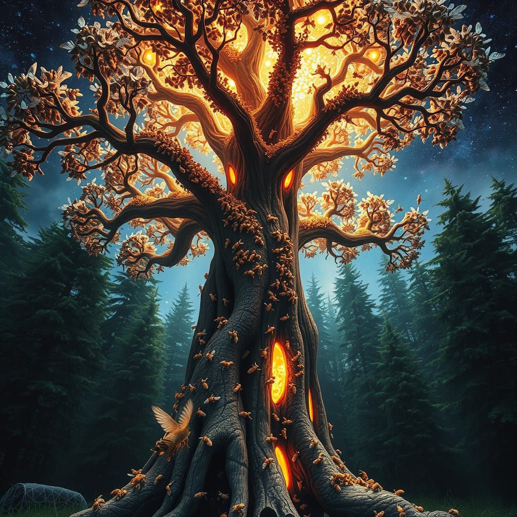 Cosmic Bees and Ancient Redwoods: Interconnected Realms of L...