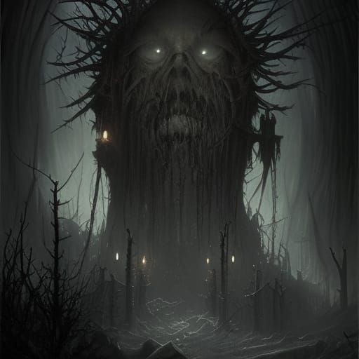 Eldritch Horror in Dark Fantasy Style