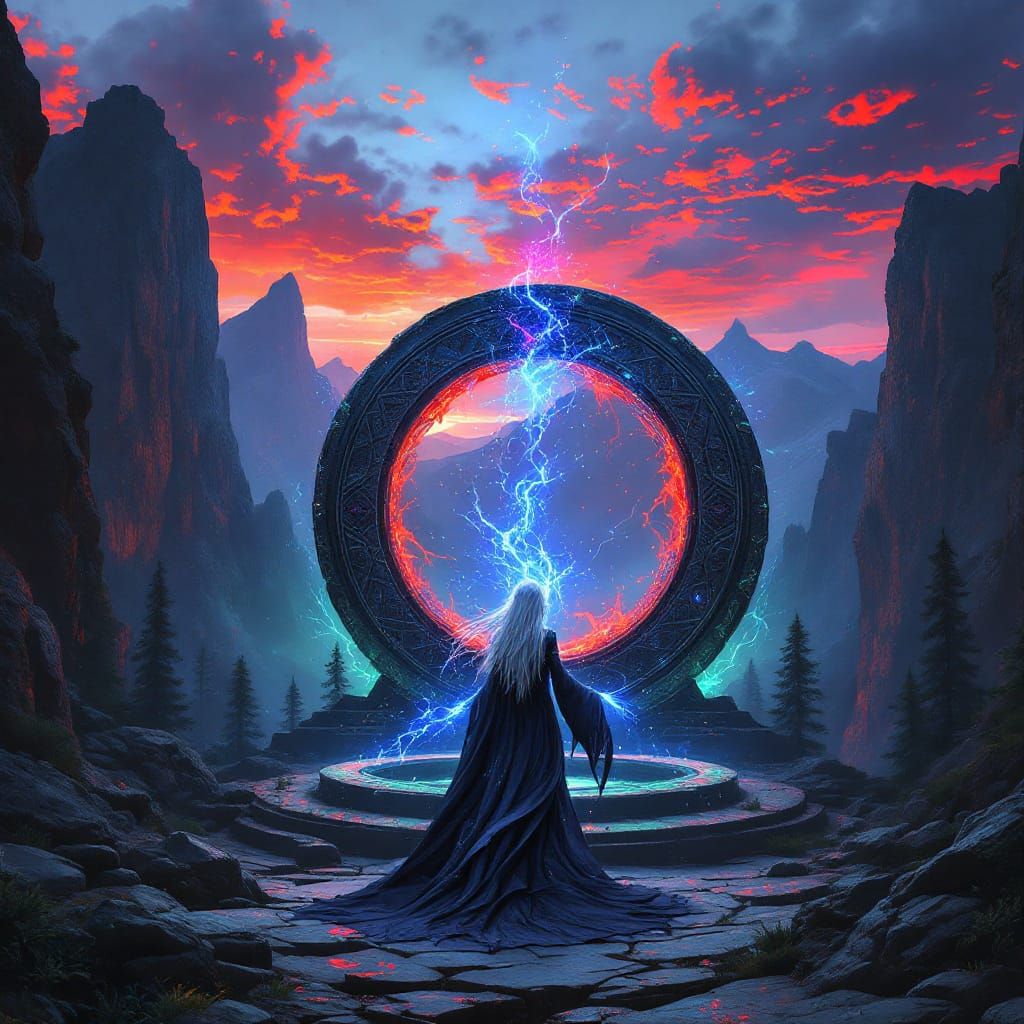 However, the Drow Queen was very fast and released a torrent...