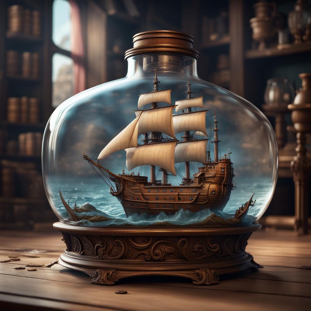 ship in a bottle