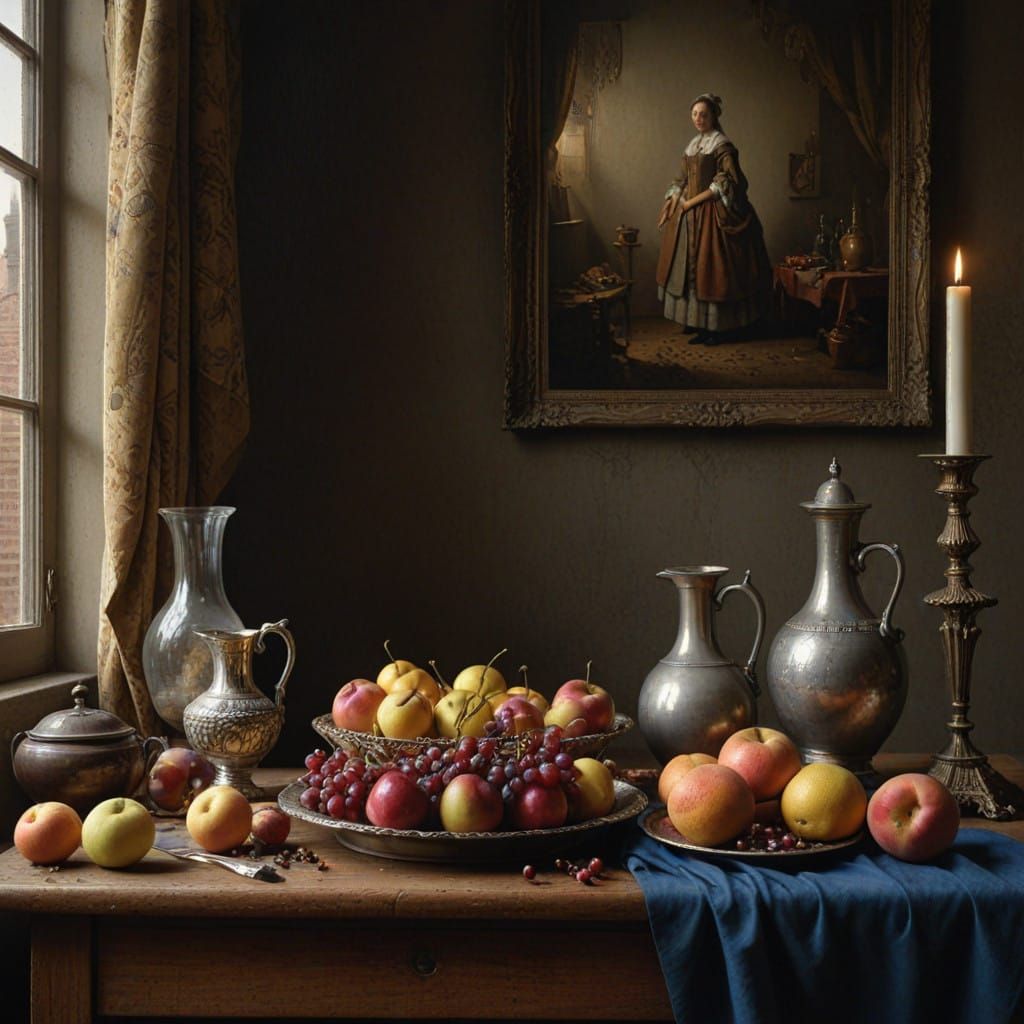 Still life  Chardin, Vermeer