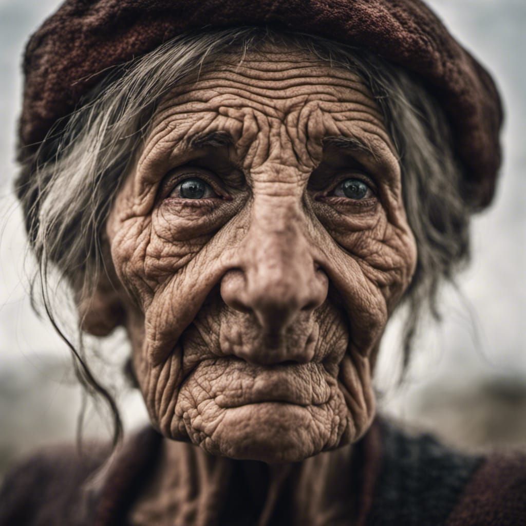 Sicilian Woman Portrait in 1850s Style