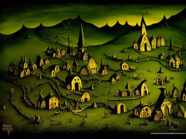 Scary Village of Shadows